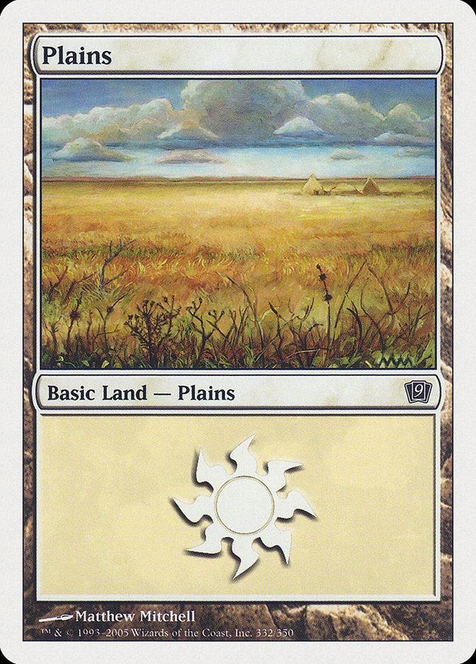 Plains (#332) [Ninth Edition] | Webway Games