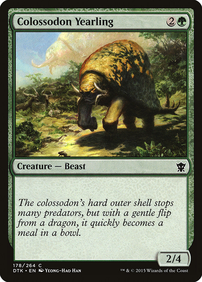 Colossodon Yearling [Dragons of Tarkir] | Webway Games