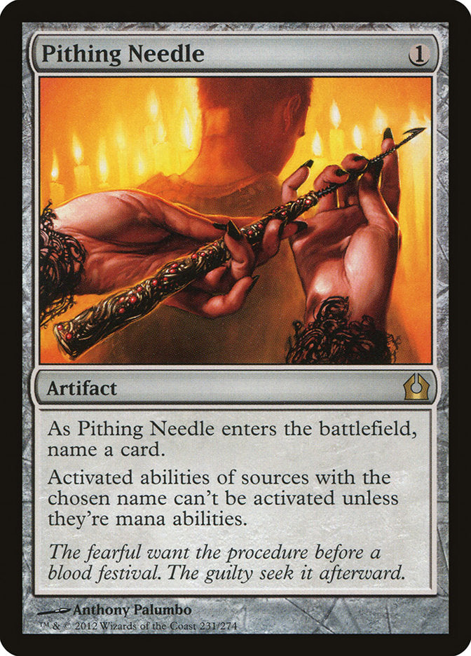 Pithing Needle [Return to Ravnica] | Webway Games