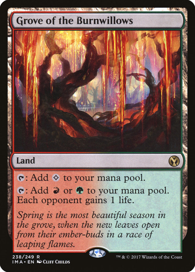 Grove of the Burnwillows [Iconic Masters] | Webway Games