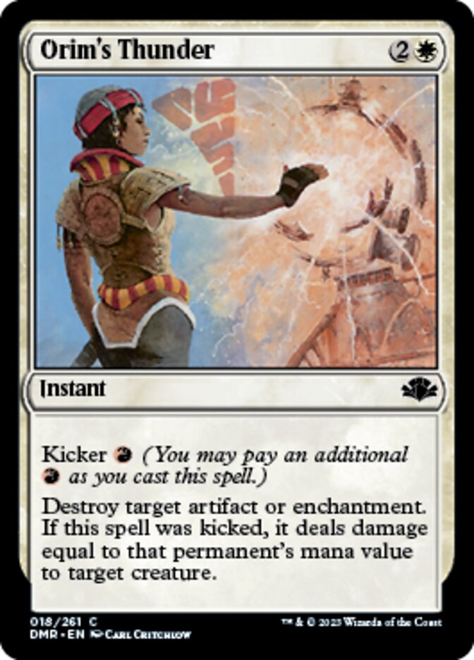 Orim's Thunder [Dominaria Remastered] | Webway Games