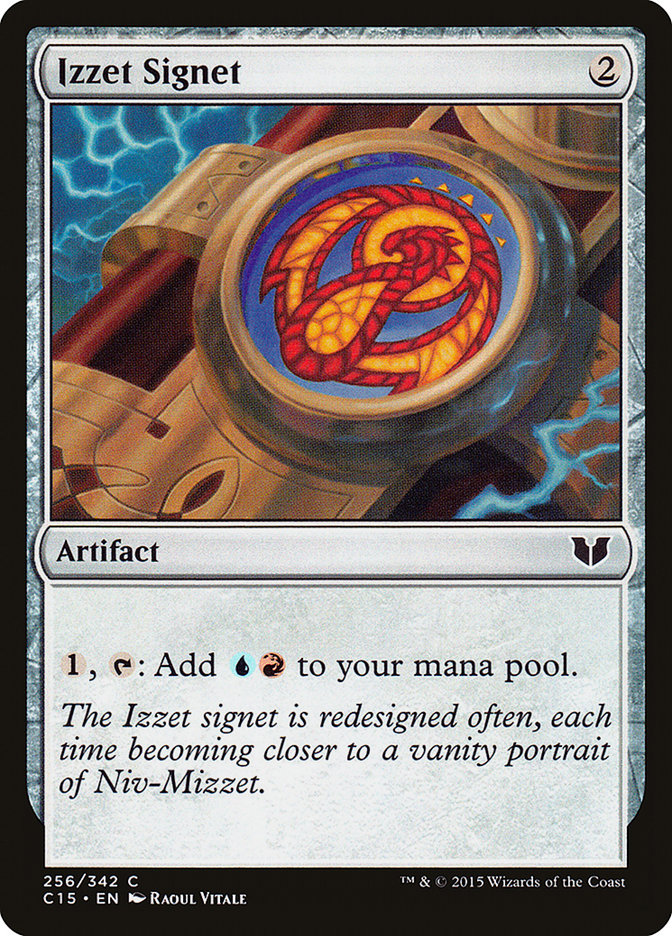 Izzet Signet [Commander 2015] | Webway Games