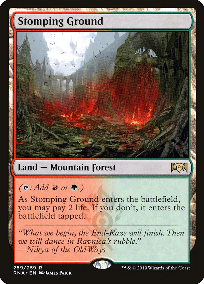 Stomping Ground [Ravnica Allegiance] | Webway Games
