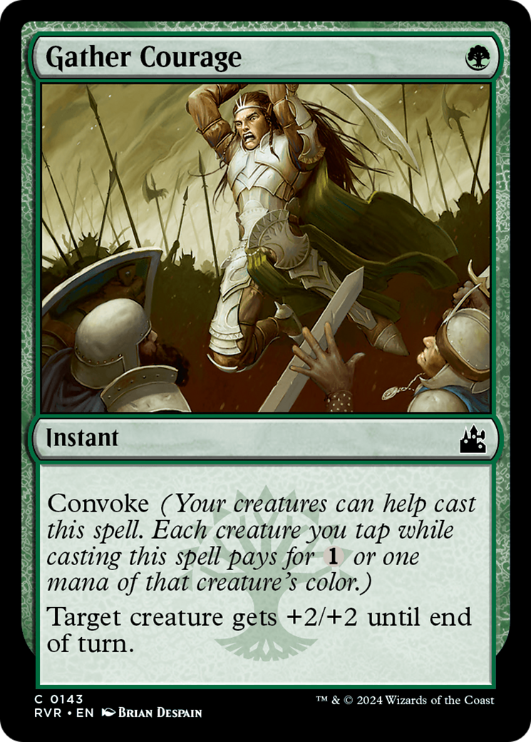 Gather Courage [Ravnica Remastered] | Webway Games