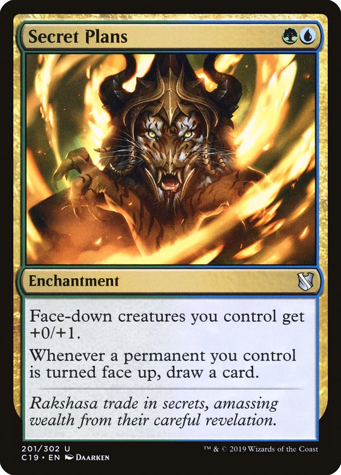 Secret Plans [Commander 2019] | Webway Games
