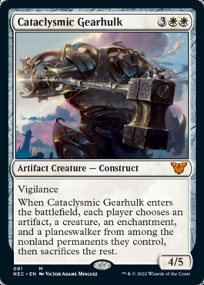 Cataclysmic Gearhulk [Kamigawa: Neon Dynasty Commander] | Webway Games