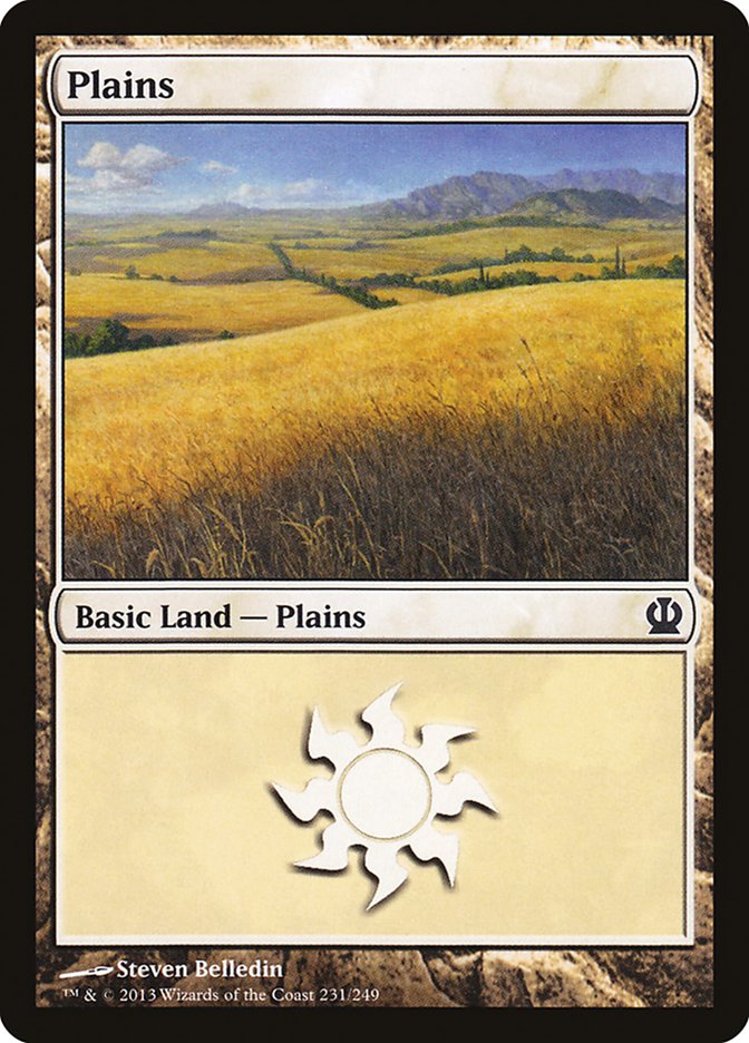 Plains (#231) [Theros] | Webway Games