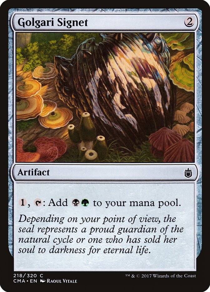 Golgari Signet [Commander Anthology] | Webway Games