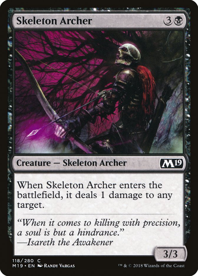 Skeleton Archer [Core Set 2019] | Webway Games