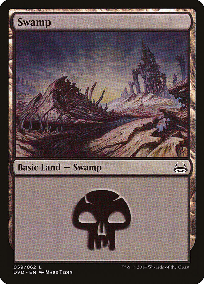 Swamp (59) (Divine vs. Demonic) [Duel Decks Anthology] | Webway Games
