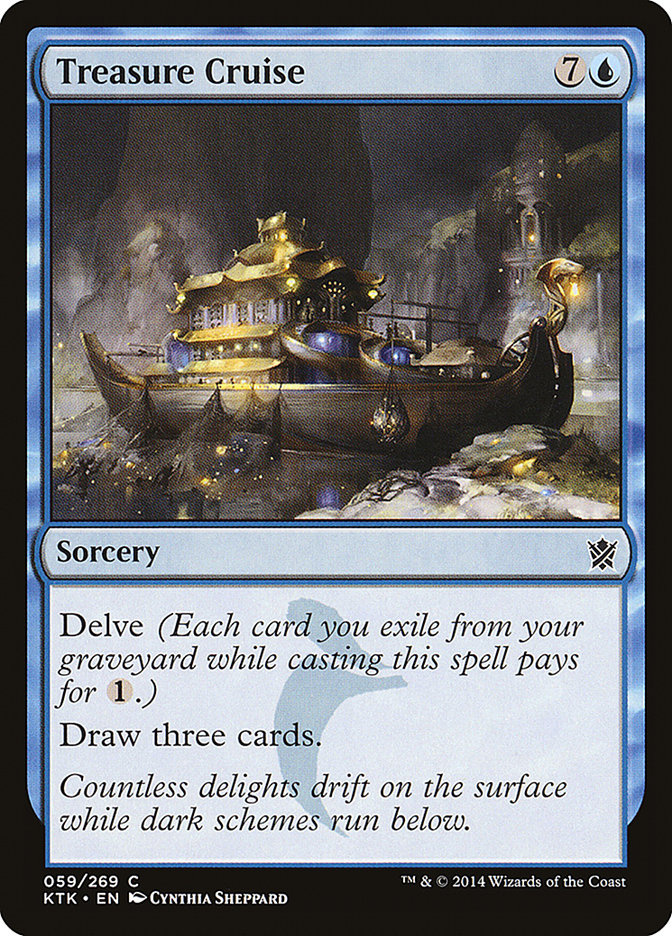 Treasure Cruise [Khans of Tarkir] | Webway Games