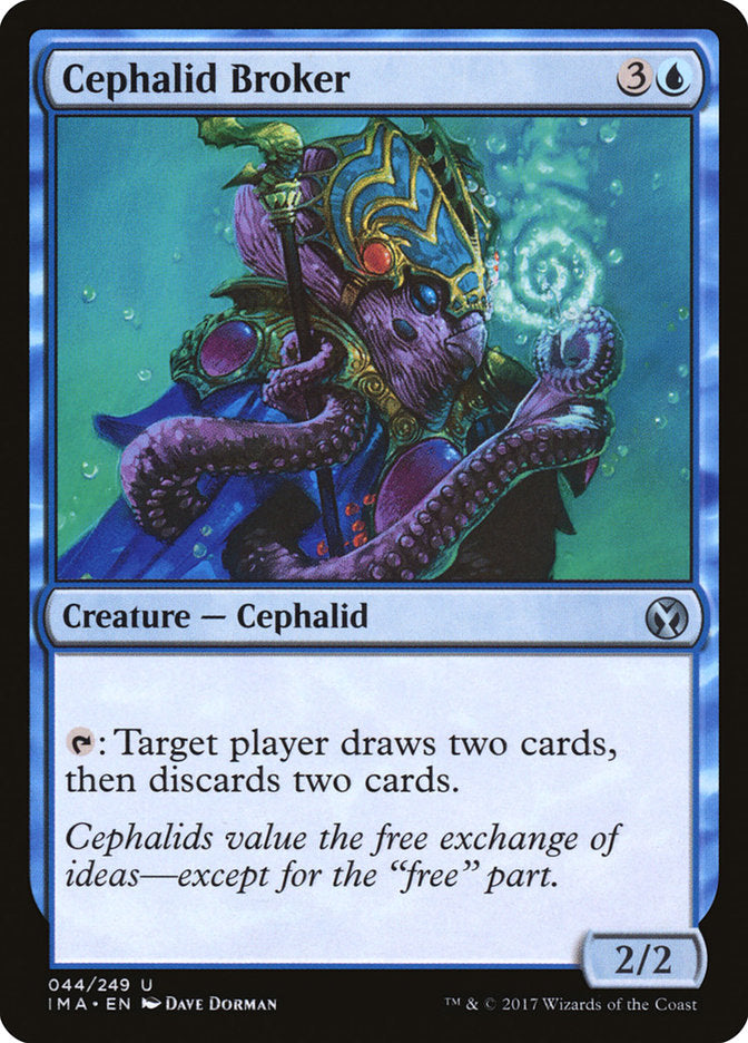 Cephalid Broker [Iconic Masters] | Webway Games