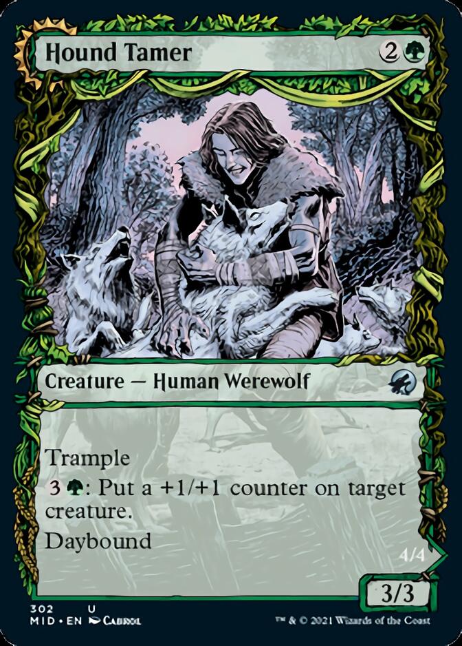 Hound Tamer // Untamed Pup (Showcase Equinox) [Innistrad: Midnight Hunt] | Webway Games