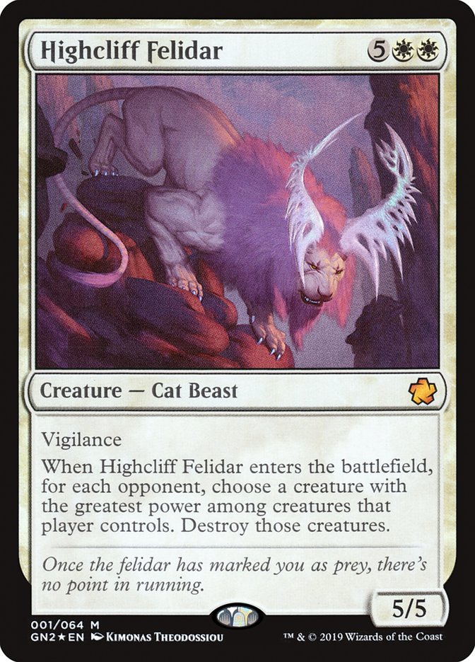 Highcliff Felidar [Game Night 2019] | Webway Games