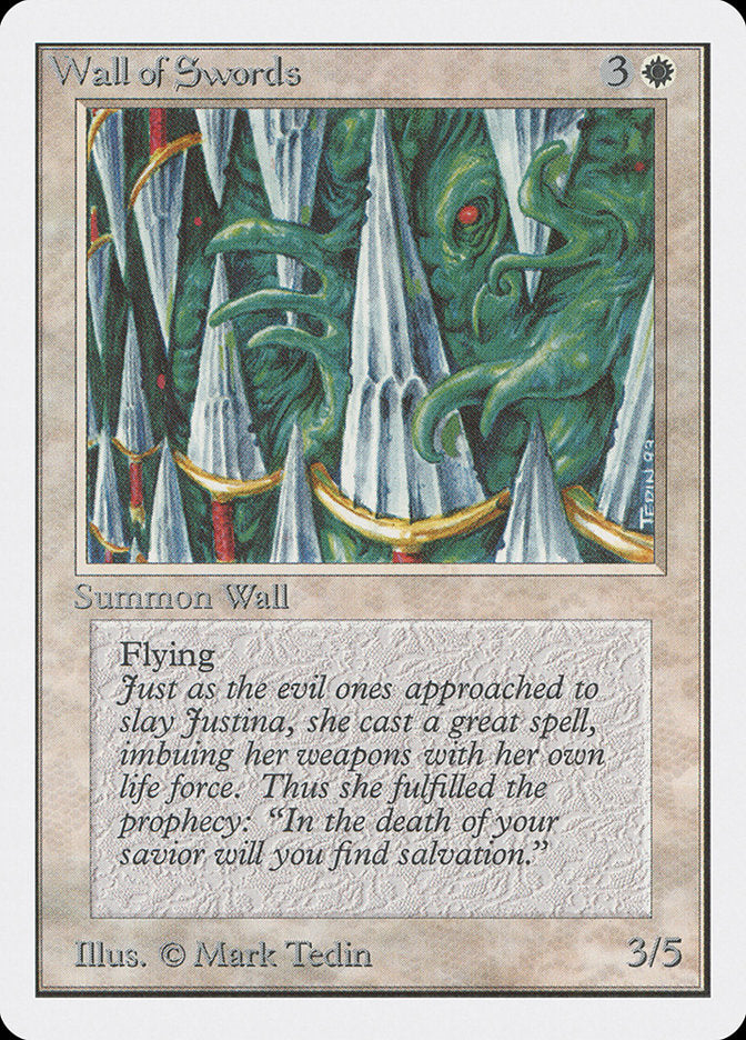 Wall of Swords [Unlimited Edition] | Webway Games