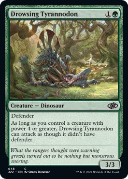 Drowsing Tyrannodon [Jumpstart 2022] | Webway Games