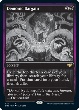 Demonic Bargain [Innistrad: Double Feature] | Webway Games