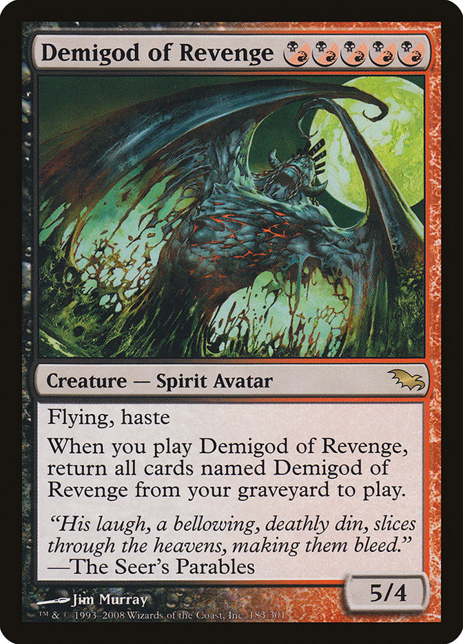 Demigod of Revenge [Shadowmoor] | Webway Games