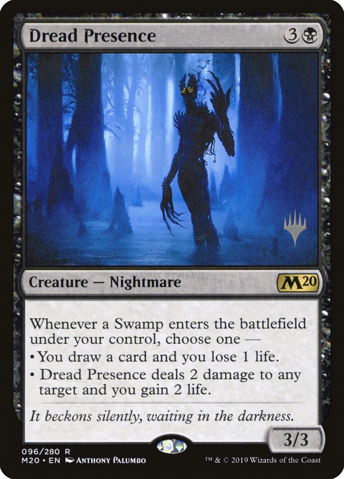 Dread Presence (Promo Pack) [Core Set 2020 Promos] | Webway Games