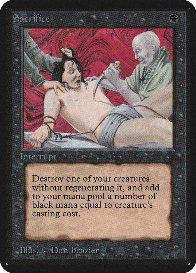 Sacrifice [Limited Edition Alpha] | Webway Games