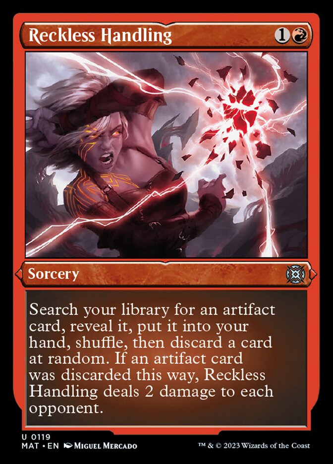 Reckless Handling (Foil Etched) [March of the Machine: The Aftermath] | Webway Games