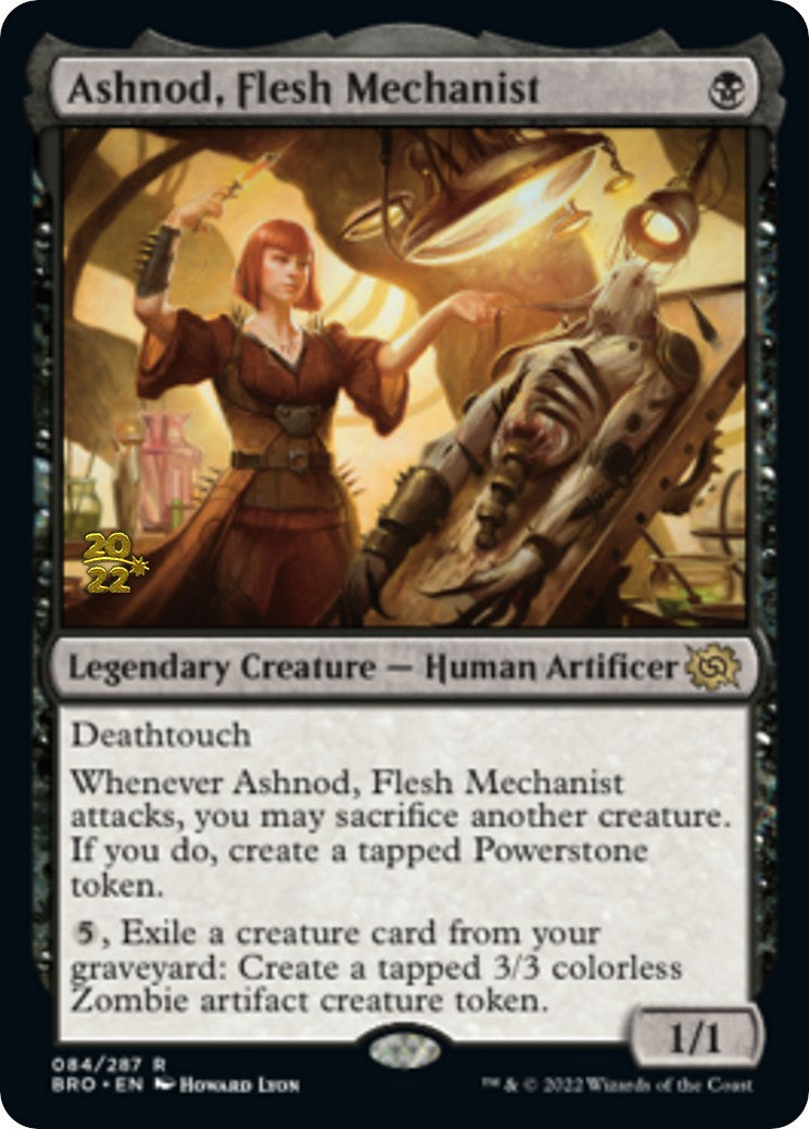 Ashnod, Flesh Mechanist [The Brothers' War: Prerelease Promos] | Webway Games
