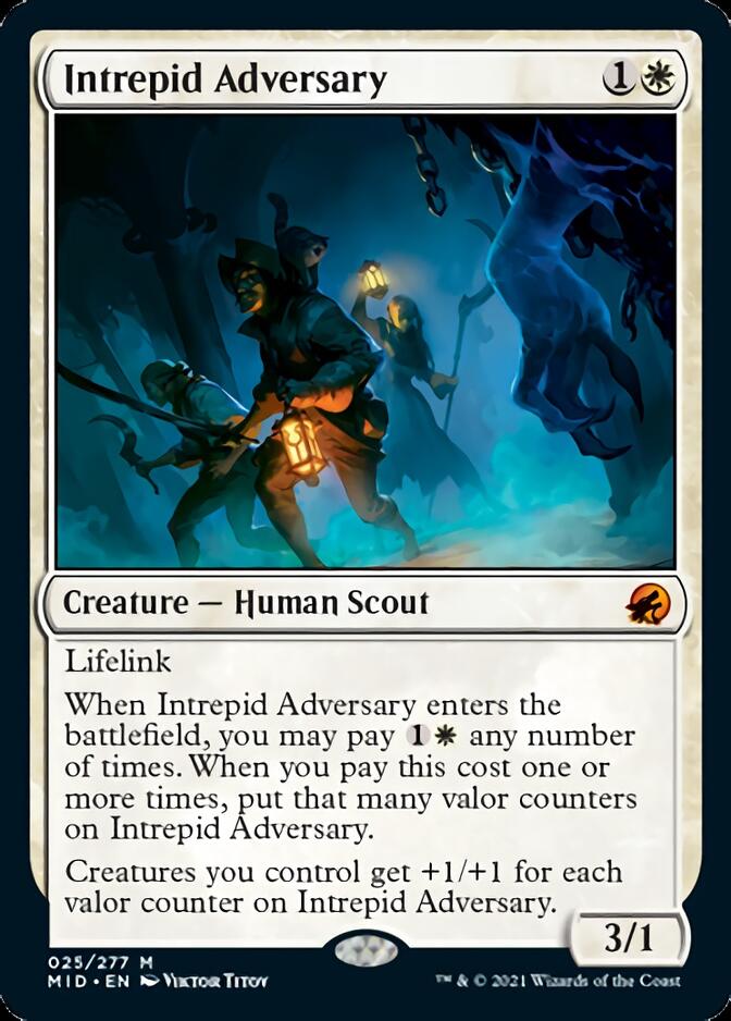 Intrepid Adversary [Innistrad: Midnight Hunt] | Webway Games