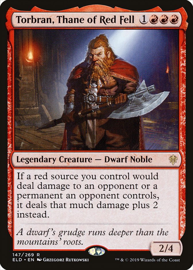 Torbran, Thane of Red Fell [Throne of Eldraine] | Webway Games