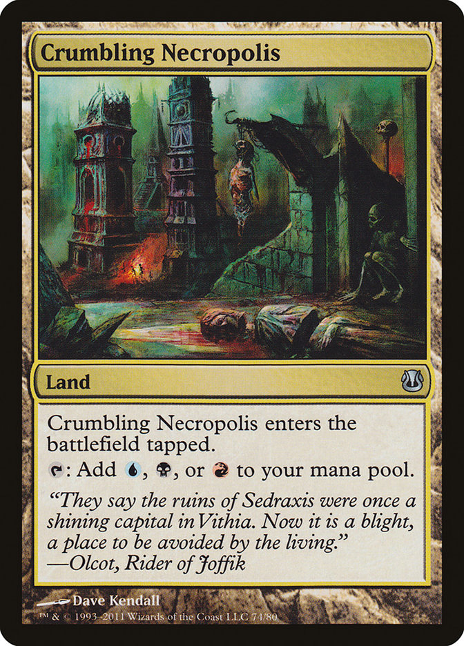 Crumbling Necropolis [Duel Decks: Ajani vs. Nicol Bolas] | Webway Games