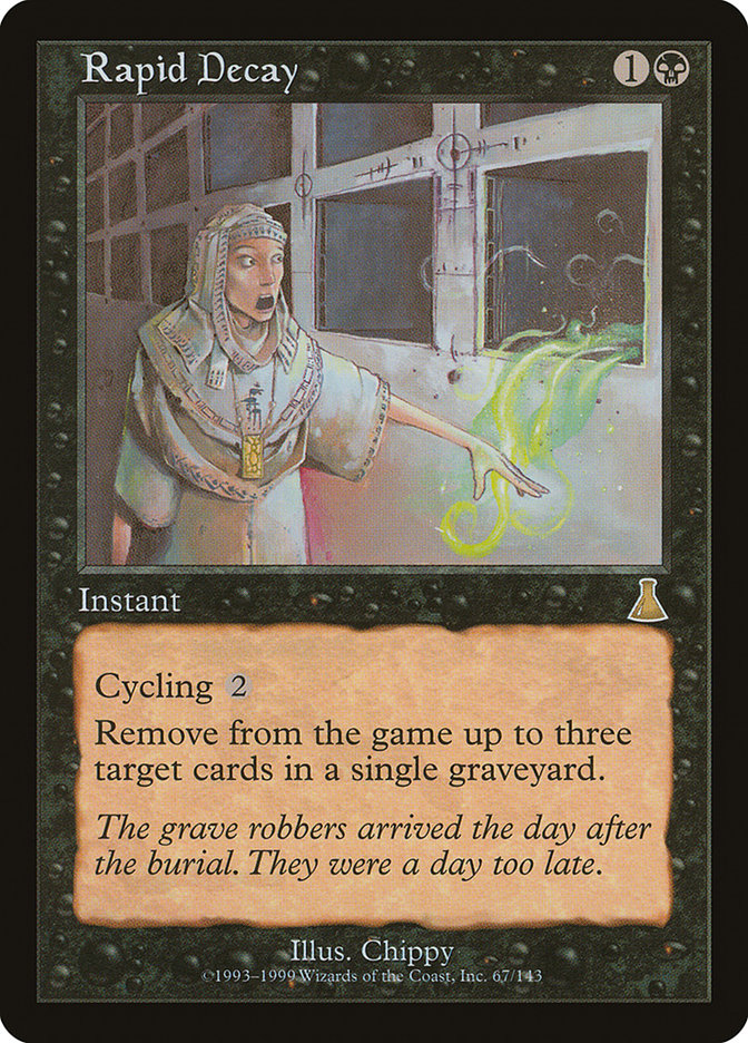 Rapid Decay [Urza's Destiny] | Webway Games