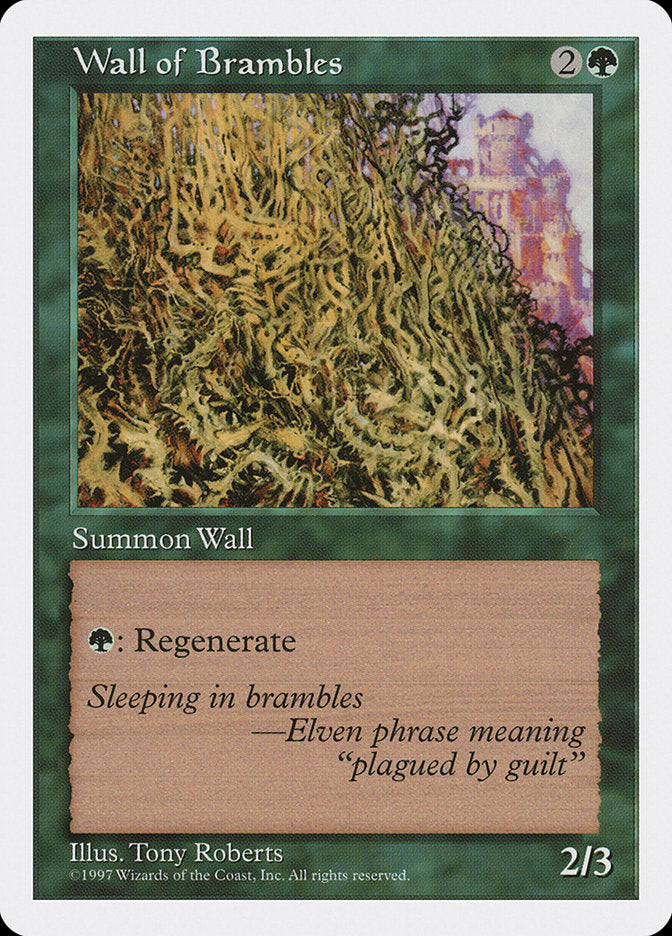 Wall of Brambles [Fifth Edition] | Webway Games