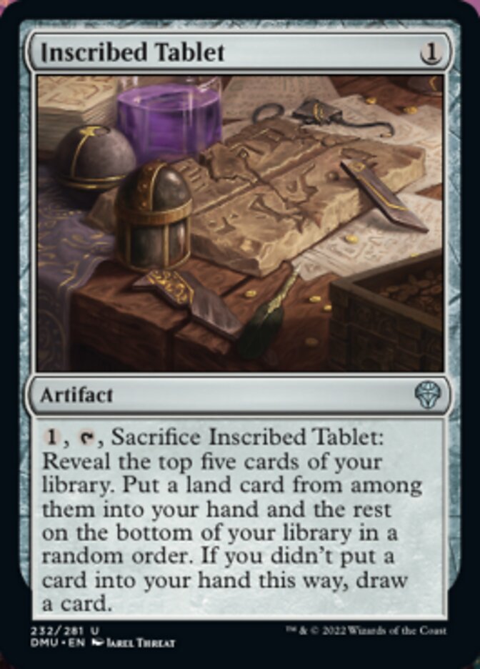 Inscribed Tablet [Dominaria United] | Webway Games