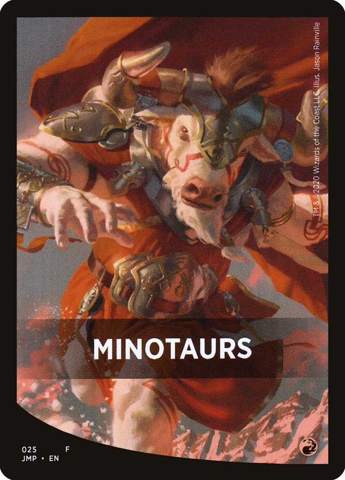 Minotaurs Theme Card [Jumpstart Front Cards] | Webway Games