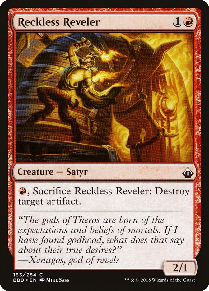 Reckless Reveler [Battlebond] | Webway Games