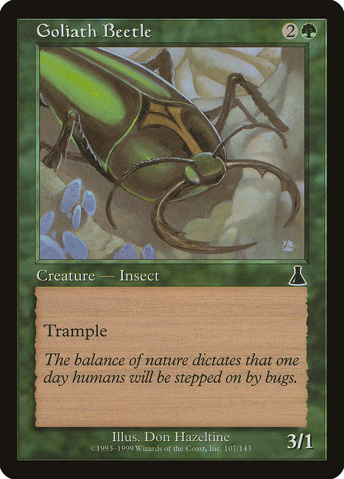 Goliath Beetle [Urza's Destiny] | Webway Games