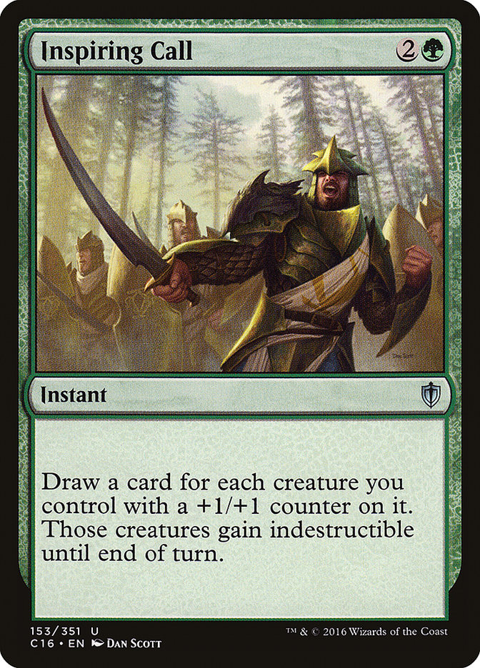 Inspiring Call [Commander 2016] | Webway Games