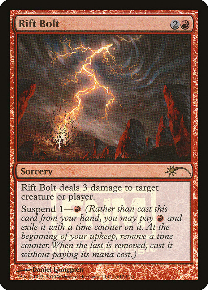 Rift Bolt [Friday Night Magic 2010] | Webway Games