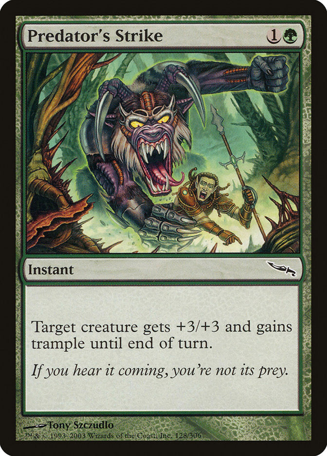 Predator's Strike [Mirrodin] | Webway Games