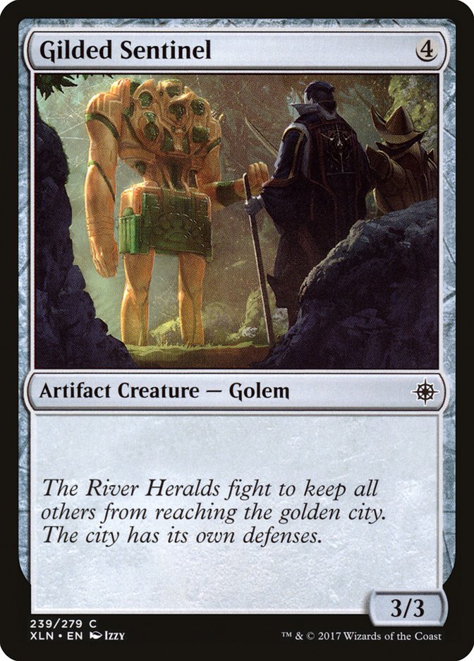 Gilded Sentinel [Ixalan] | Webway Games