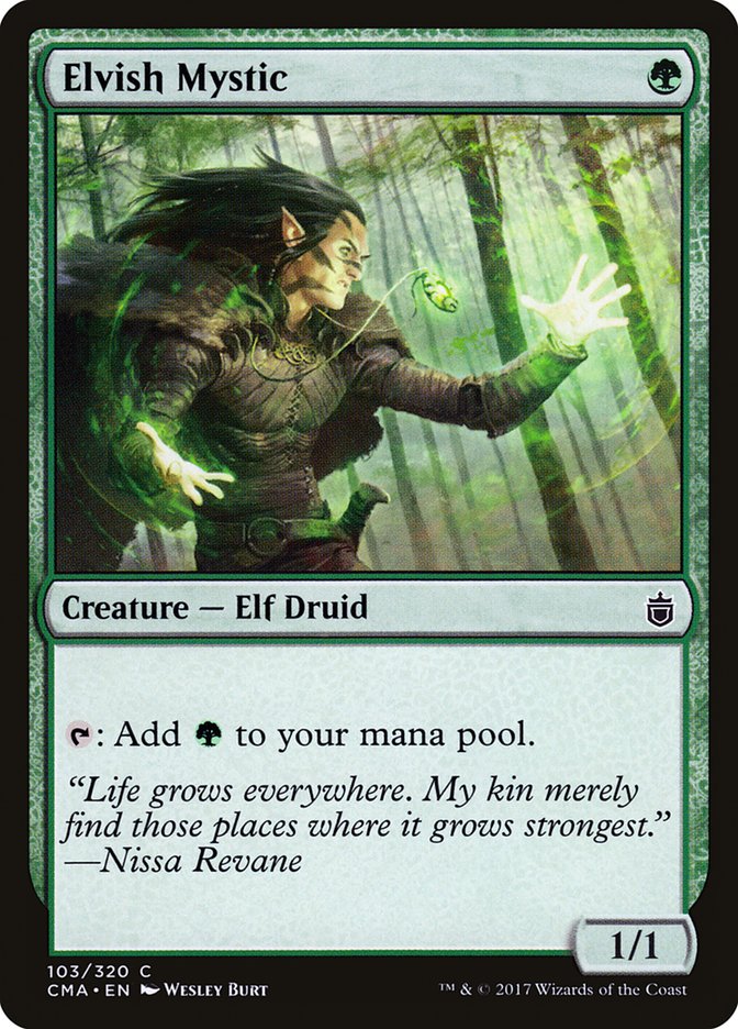 Elvish Mystic [Commander Anthology] | Webway Games