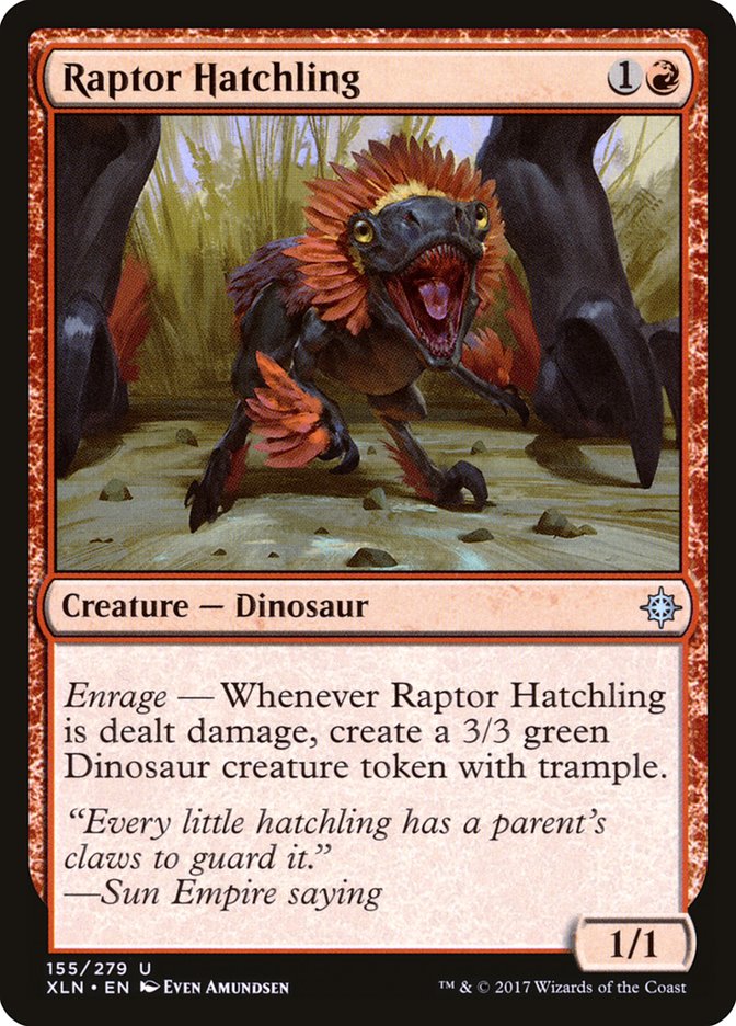 Raptor Hatchling [Ixalan] | Webway Games