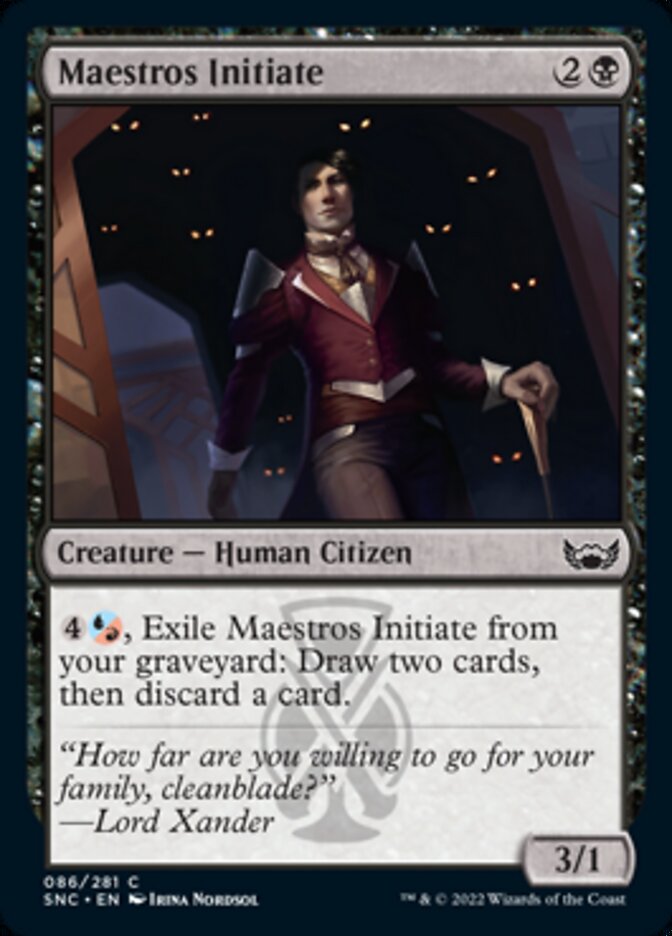 Maestros Initiate [Streets of New Capenna] | Webway Games