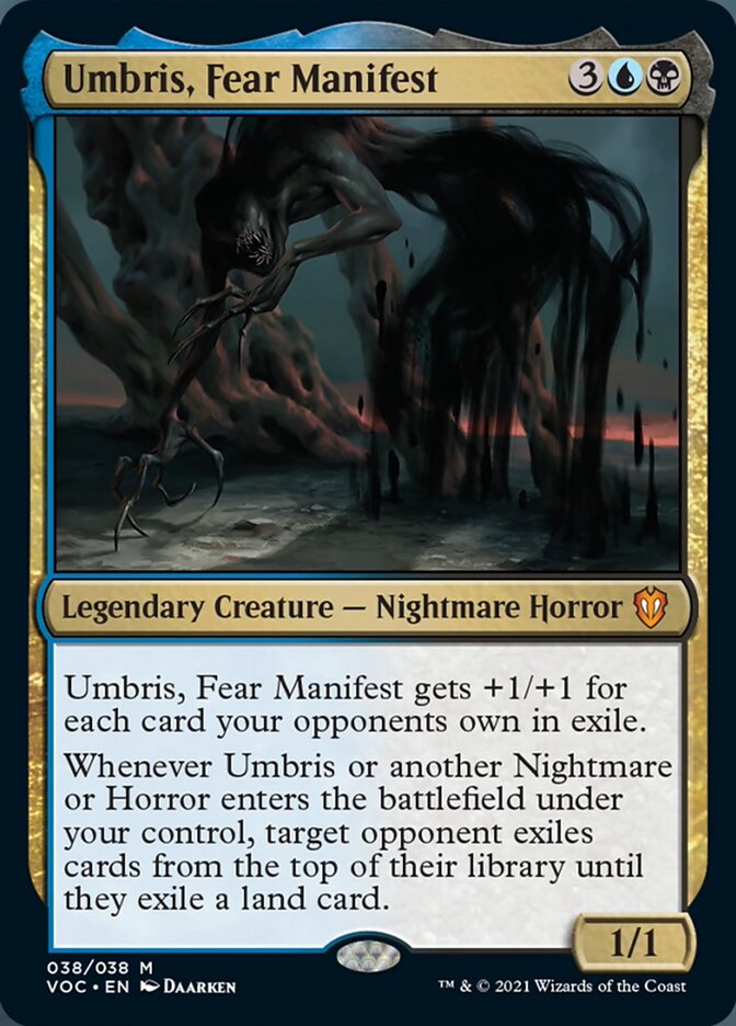 Umbris, Fear Manifest [Innistrad: Crimson Vow Commander] | Webway Games