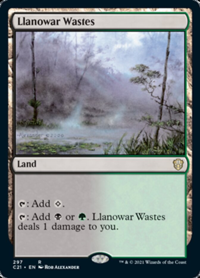 Llanowar Wastes [Commander 2021] | Webway Games