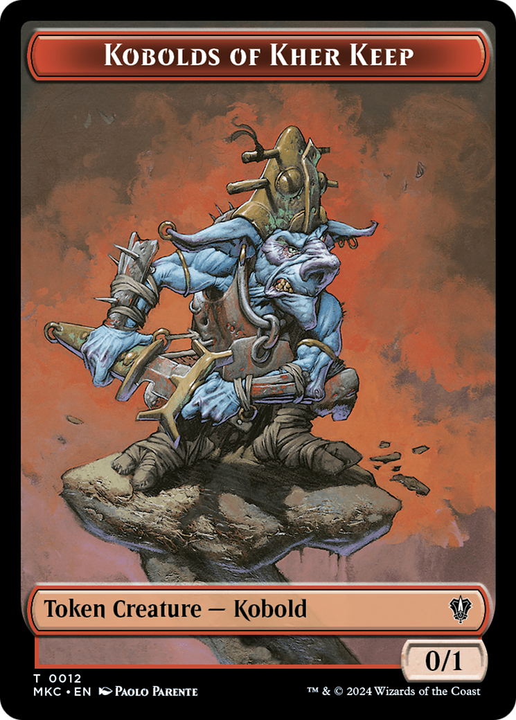 Soldier // Kobolds of Kher Keep Double-Sided Token [Murders at Karlov Manor Commander Tokens] | Webway Games