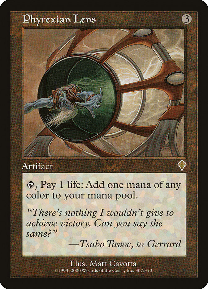 Phyrexian Lens [Invasion] | Webway Games