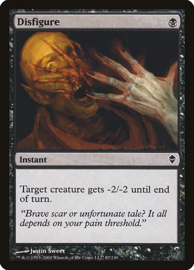 Disfigure [Zendikar] | Webway Games