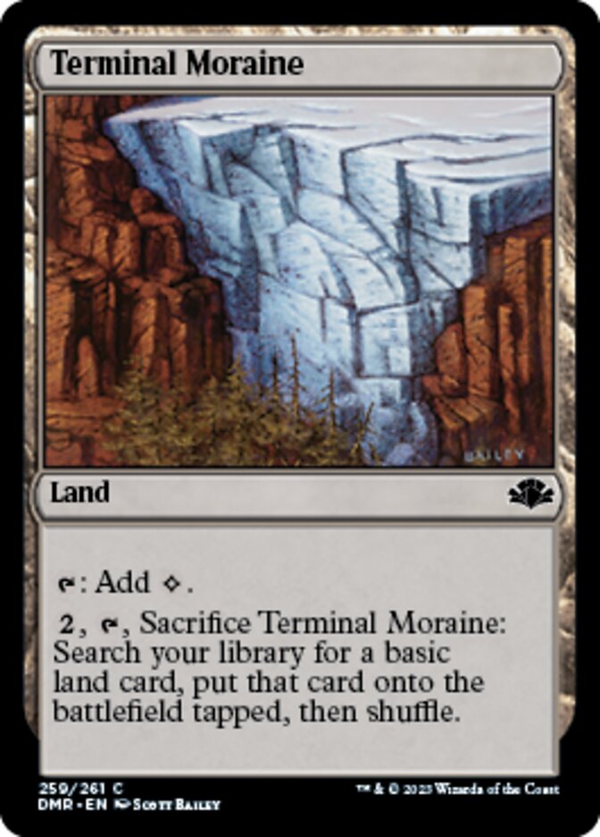 Terminal Moraine [Dominaria Remastered] | Webway Games