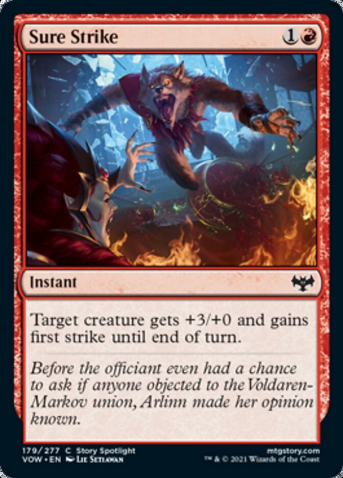 Sure Strike [Innistrad: Crimson Vow] | Webway Games