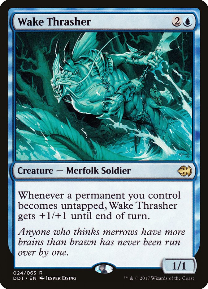 Wake Thrasher [Duel Decks: Merfolk vs. Goblins] | Webway Games